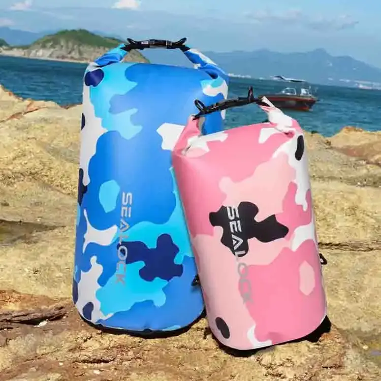 10L/20L Suya Dayanıklı Kuru Çanta, Kuru-Islak Ayırma Keseli